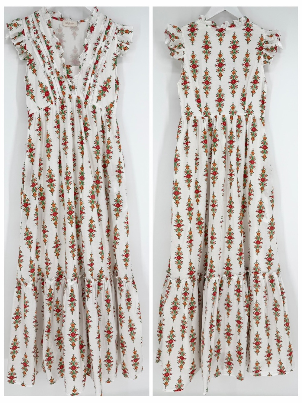 Banjanan Constance Cotton & Silk Maxi Dress